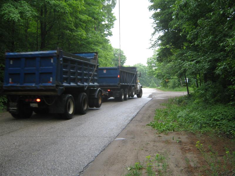Negotiating turn from N. Waseosa to Jessop Lane