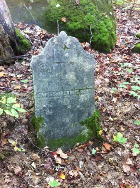 James Jessup headstone from 1877